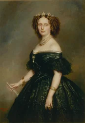 Portrait of Queen Sophie of Netherlands, born Sophie of Württemberg (1818-1877)
